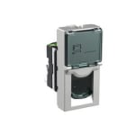 BTICINO - Base RJ45 Classia - Cat. 6 - UTP - Aluminio - 1 módulo