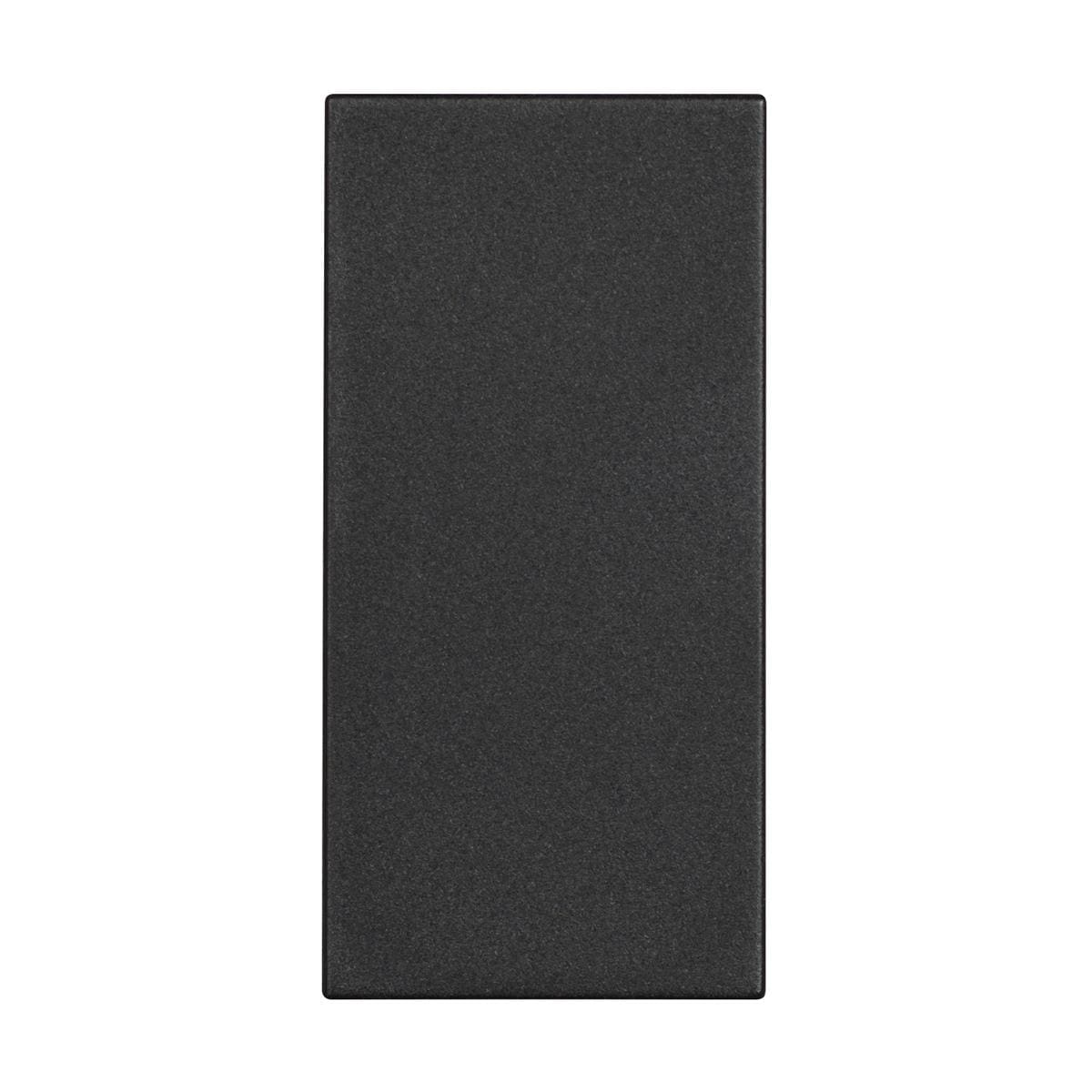 BTICINO - Tapa ciega Classia - Dark - 1 módulo