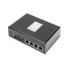 DIGITUS - SWITCH IND. GIGABIT 4P + 2 SFP