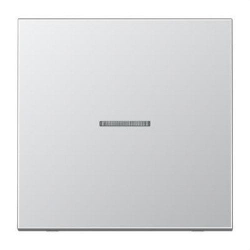 JUNG - Tecla pulsador simple con visor LS A aluminio