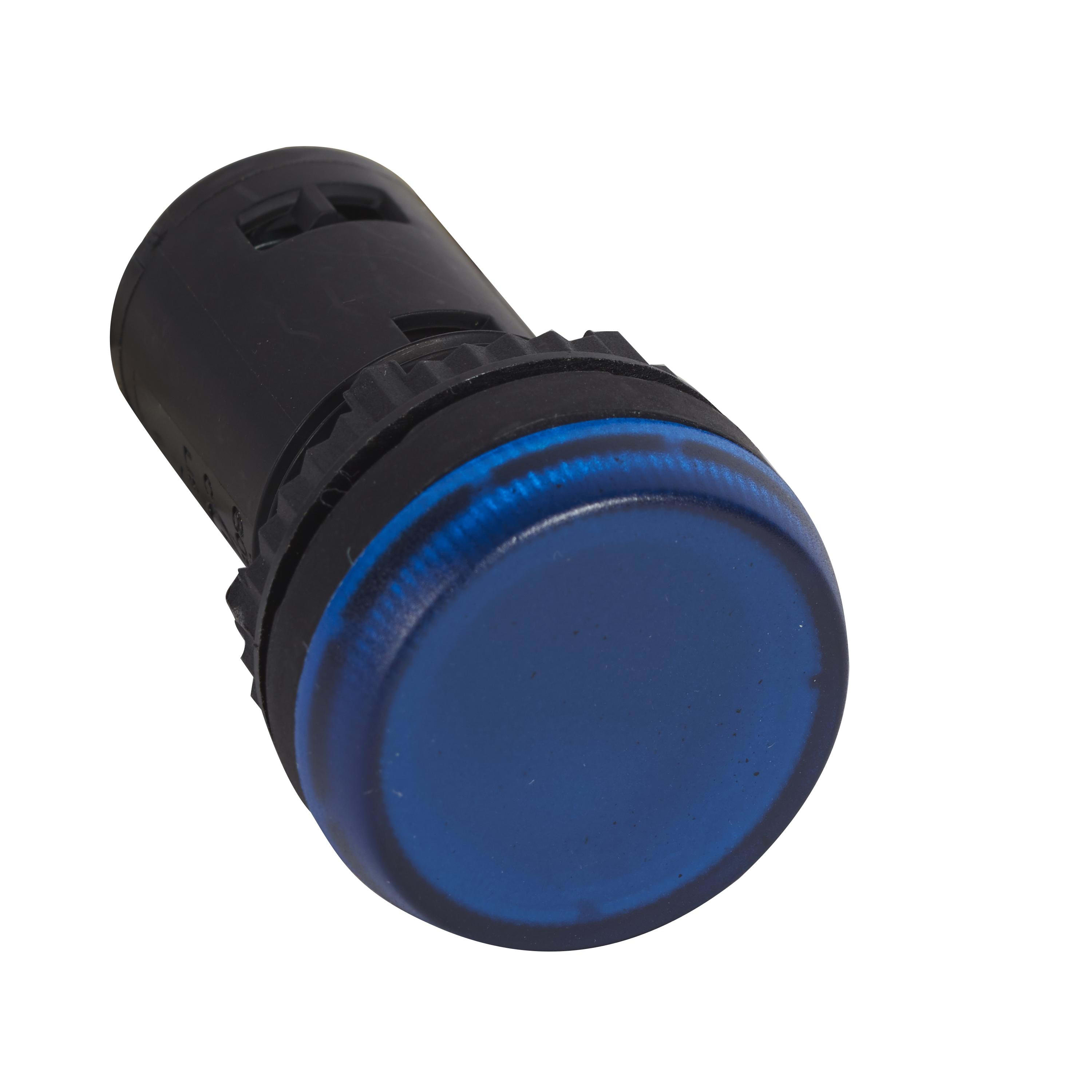 LEGRAND - Indicador luminoso monobloque con LED integrado IP69 Osmoz completo - azul - 230V~