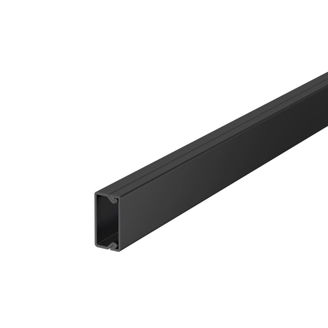 OBO BETTERMANN - Canal para pared y techo con banda adhesiva 10x20x2000 blanco puro 9010 cloruro de polivinilo PVC