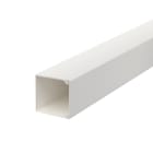OBO BETTERMANN - Canal para pared y techo con banda adhesiva 25x25x2000 blanco puro 9010 cloruro de polivinilo PVC