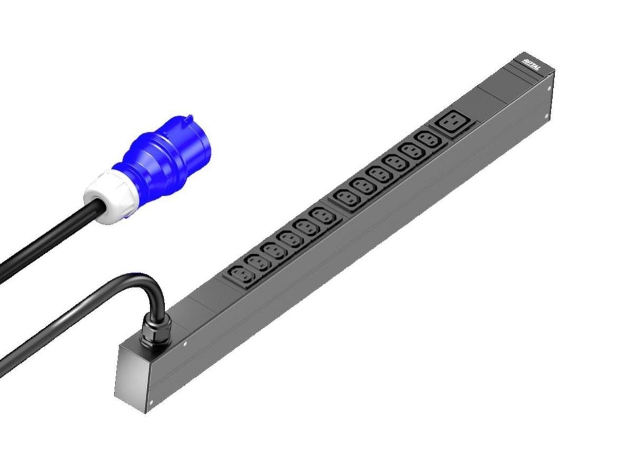 RITTAL - Pdu basic 16A/1P CEE 12xC13+1xC19