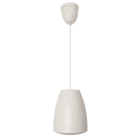 FONESTAR - Altavoz colgante con transformador de línea 100V y baja impedancia altavoz coaxial sonido nítido y limpio blanco