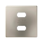 SIMON - Placa cargador SIMON 82 2xUSB 5V 2,1A cava mate