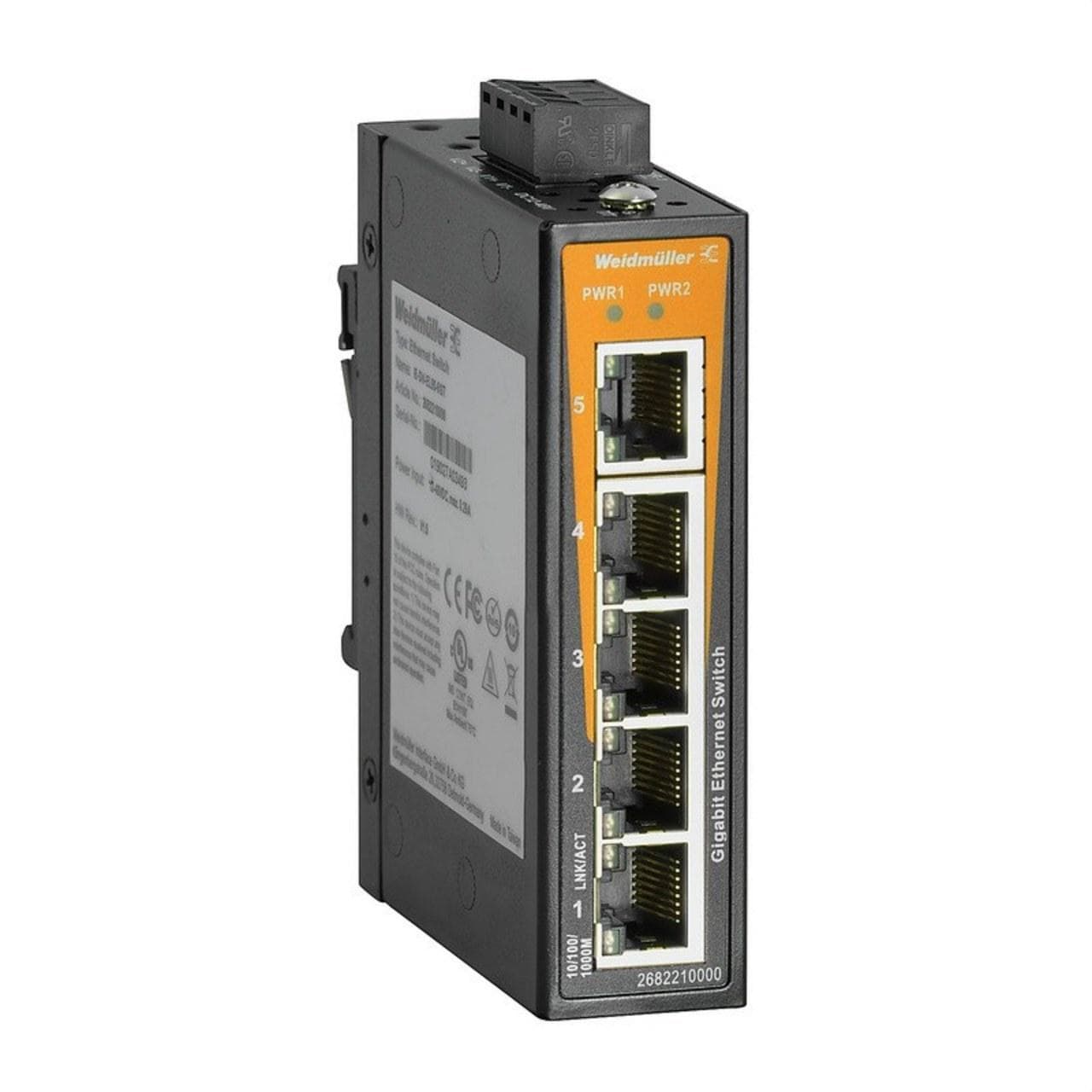 WEIDMULLER - Interruptor Ethernet activo gestionado IE-SW-EL05-5GT