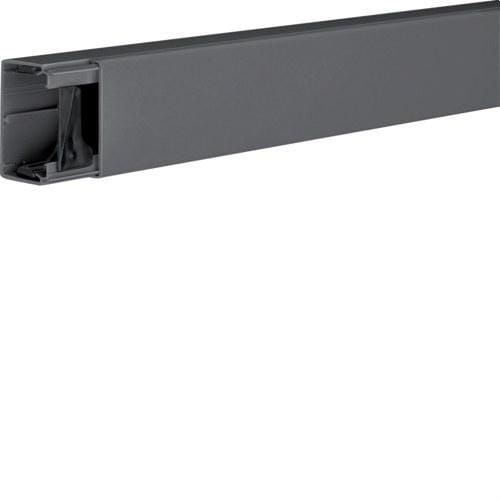 HAGER - Canal LF en PVC de 40x60mm negro RAL9011