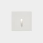 LEDS-C4 - Empotrable pared IP65 BAT cuadrado lineal LED 2,2W 2700K 11lm blanco