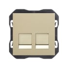 SIMON - Toma RJ45 doble SIMON 270-EMPOTRAR con conector cava