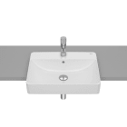 ROCA - Lavabo semiempotrar INSPIRA blanco 550x420 con juego de fijación