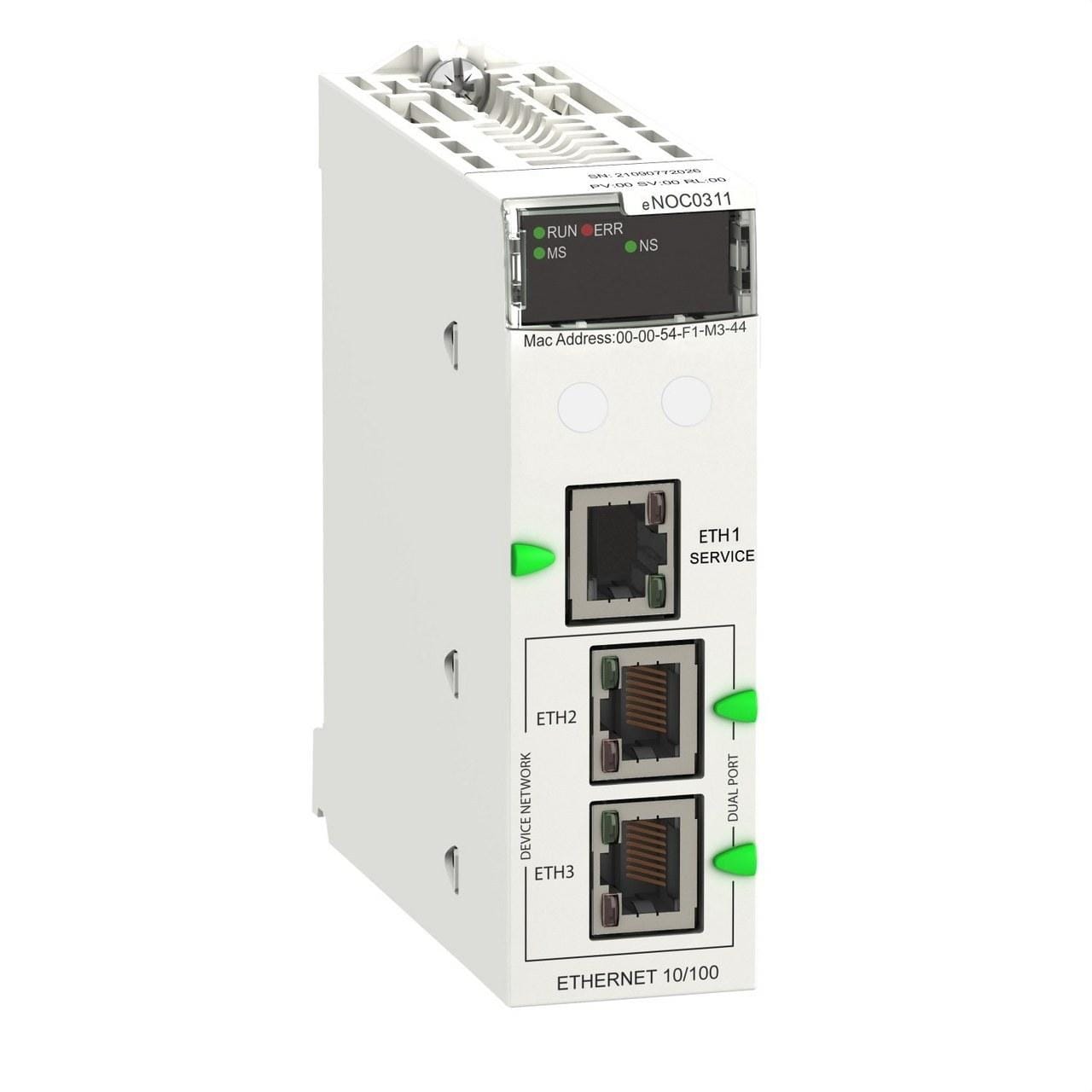 Schneider Electric - Módulo M580 Com ETHERNET DIO FactoryCast Head