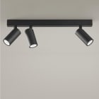 LEDS-C4 - Proyector SIMPLY 3x7W negro mate