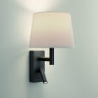 LEDS-C4 - Aplique METRICA Shade Reader E27 60W negro