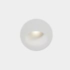 LEDS-C4 - Empotrable pared IP65 BAT redondo oval LED 2,2W 2700K 45lm blanco