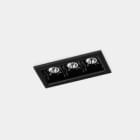LEDS-C4 - Downlight BENTO estándar 3 LEDS Trim 6,1W 3000K CRI90 18,1 negro IP20 449lm