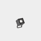 LEDS-C4 - Proyector IP65 CUBE Pro 1 led 5W 3000K gris urbano 494lm