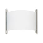 FORLIGHT - Aplique IP20 Niza E27 60W níquel satinado 970lm