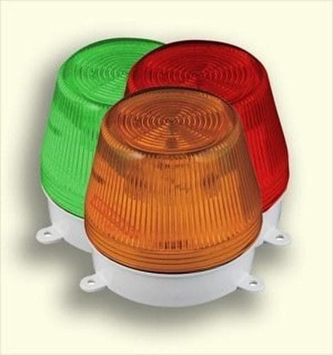 RODMAN - Avisador luz LED intermitente 24VCCA rojo