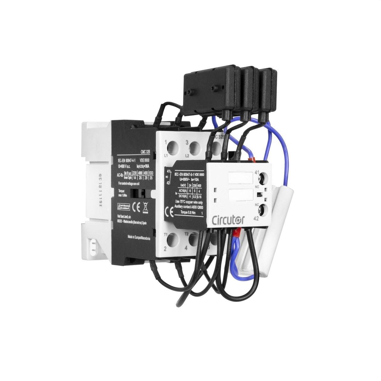 CIRCUTOR - Contactor CMC-32B+RD + cables