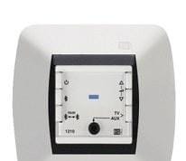 EGI - Mando Bluetooth AUX/TV con entrada PIN 2+2W 230/115V blanco