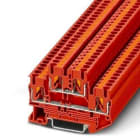 PHOENIX CONTACT - Borne de doble piso PTTB 2,5 RD conexión push-in 0,14-4mm² AWG 26 -12 5,2mm rojo