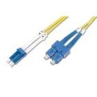 DIGITUS - FIBER OPTIC PATCH CORD SM OS2 LC-SC 1MT