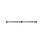 ARKOSLIGHT - Luminaria suspendida ART 5m 3000K negro texturizado