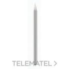 APLICACIONES TECNOLOGICAS - PUNTA CAPTADORA Ø20 X 300MM COBRE CROMADO HEMBRA M