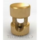 APLICACIONES TECNOLOGICAS - GRAPA LATÓN PARA CABLE Ø6-10 MM A CHAPA