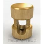 APLICACIONES TECNOLOGICAS - GRAPA LATÓN PARA CABLE Ø6-10MM A PARED