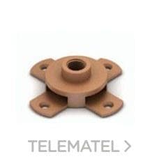 APLICACIONES TECNOLOGICAS - SOPORTE BRONCE PUNTA M16 A PLANO, PLET