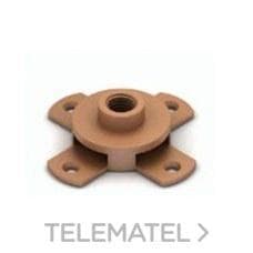 APLICACIONES TECNOLOGICAS - SOPORTE ALUMINIO PUNTA M16 A PLANO, PLET