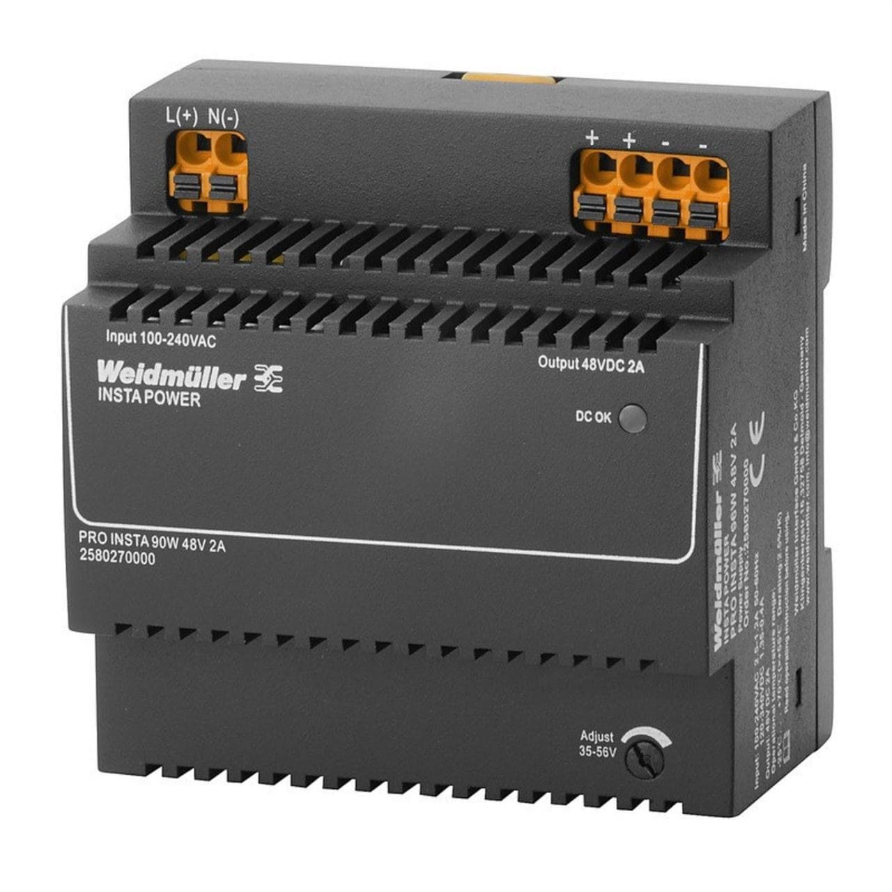 WEIDMULLER - Fuente alimentación Ecoline Power PRO INSTA 96W 48V 2A