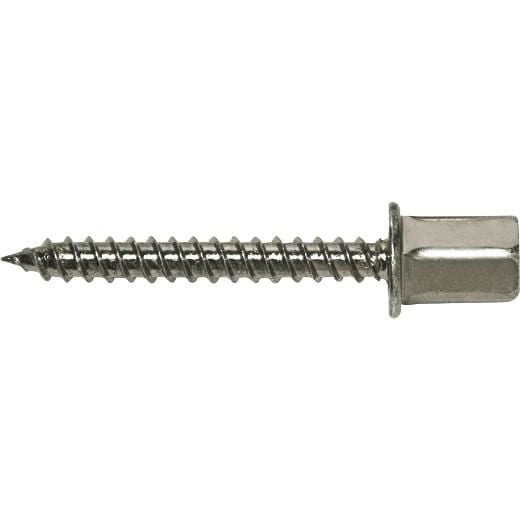APOLO - TORNILLO ROSCA MADERA TRBP 4,5x35 CABEZA MANGUITO M6 ACERO CINCADO