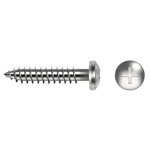 APOLO - TORNILLO ROSCA CHAPA DIN7981 4.8x80mm CINCADO