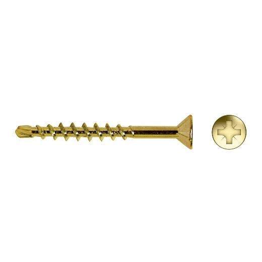 APOLO - TLLO. MADERA PUNTA BROCA DIN/REF BROKA 4,3X30 BICROMATADO 500 UN
