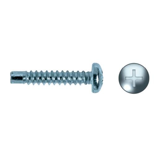 APOLO - TORNILLO PARA ALUMINIO DIN7981-0 4.2x25mm CINCADO