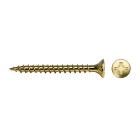 APOLO - TORNILLO MADERA AVELLANADO VELOX POZI 4,5x40mm BICROMATADO