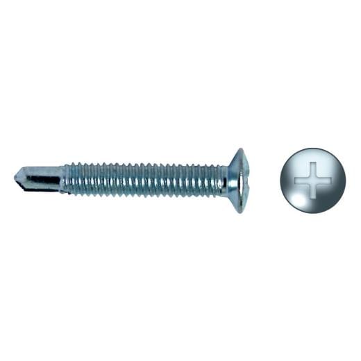 APOLO - TORNILLO ROSCA CHAPA GOTA SEBO -HM 4x25mm CINCADO