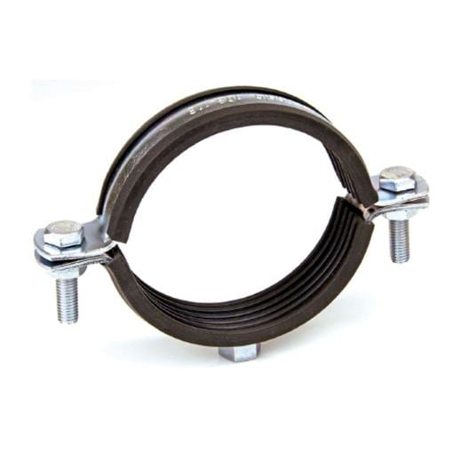 APOLO - Abrazadera isofónica RIH M12 75mm cincada