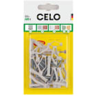 APOLO - Taco con tornillo HR diámetro 8x40mm en blíster (20u)