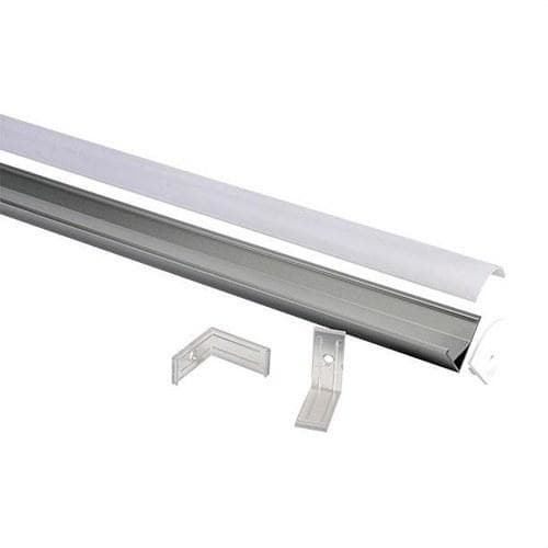 BLUELED - PERFIL 4480 16X16MM ALUMINIO