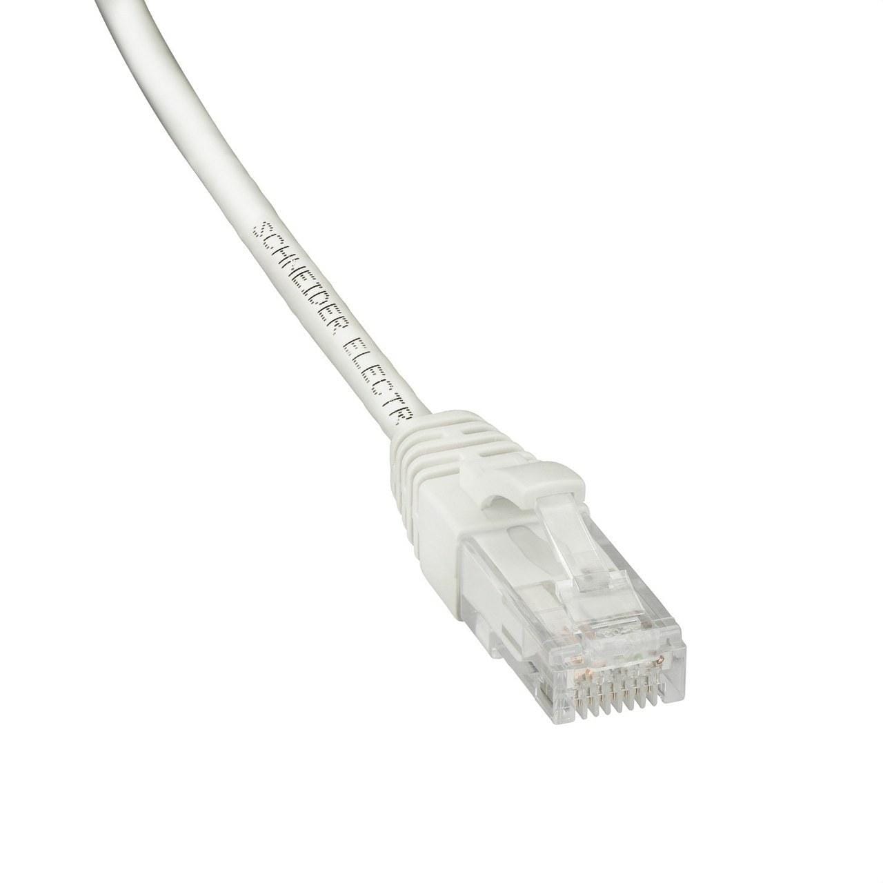 Schneider Electric - Latiguillo Cat6 U/UTP 1m LSZH blanco