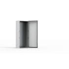NVENT HOFFMAN - Armario autoportante MKS sin placa de montaje 1400x600x400 compacto 1 puerta acero dulce IP55