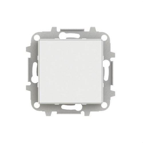 NIESSEN - Tapa ciega Sky Niessen Zenit blanco con embellecedor en blanco