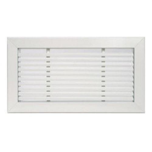 AIRZONE - Rejilla lineal 15° deflexión V Airzone 1600x150 blanco tornillo