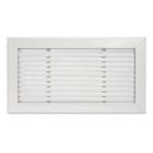 AIRZONE - Rejilla lineal 15° deflexión V Airzone 1600x150 blanco tornillo