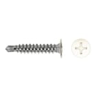 APOLO - TORNILLO PARA ALUMINIO EXTRAPLANA CET 4.2x14 LACADO BLANCO