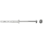APOLO - Taco collarín plano + tornillo MFR B 10x80 inoxidable A4